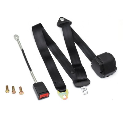 Universal automatic 3 points car seat belt