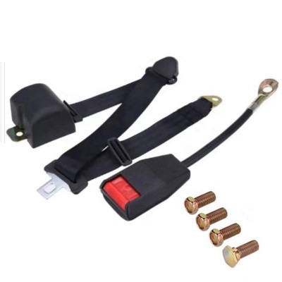 Retractable 3 points car safety belt seat belt for bus truck auto parts